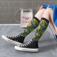 thumbnail image 3 of Lsque Marine Anchors And Compass Printed Crew Socks Men's Women's LightWeight Thin Casual Calf Socks ,Knee High Socks,Cotton Socks, 3 of 9