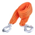 thumbnail image 3 of Towing Strap with Hooks, 4 Meter Load 3 Ton  Car Trailer Towing Rope Strap Tow Cable with Hooks Emergency Vehicle Tool, 3 of 7