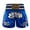 Blue, variant on Eandarui Kids Boy Boxing Trunks Muay Thai Boxing Shorts Grappling Martial Arts Kickboxing Shorts Blue&White S/140