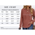 thumbnail image 6 of MOSHU Loose Hoodies for Women Casual Fall Tops Long Sleeve Womens Sweatshirts Pullover Fashion Shirts with Pocket, 6 of 8