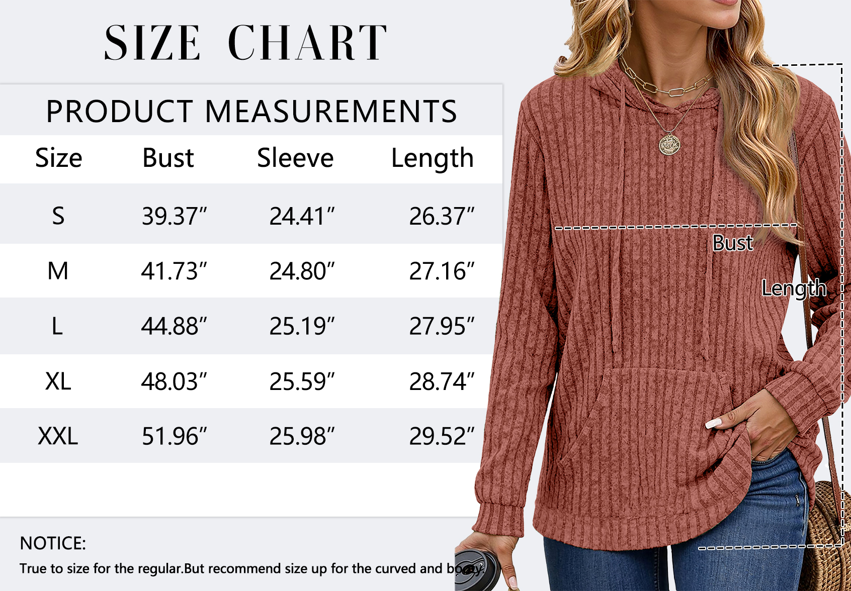 MOSHU Women's Loose Pullover Hoodie photo 6