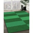 thumbnail image 2 of Ahgly Company Indoor Square Patterned Deep Emerald Green Area Rugs, 8' Square, 2 of 6