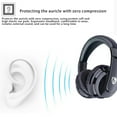 thumbnail image 5 of Wireless Headset with Mic for Work, Bluetooth Headset with AI Noise Cancelling Microphone, 65Hrs Working Time Wireless Headset with Microphone for Work from Home/PC/CallCenter/Computer/Laptop, 5 of 7
