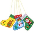 thumbnail image 4 of ULTNICE 3Pcs Fabric Decorating Kit Non Woven Fabric Christmas Stocking Craft for Festive Fun, 4 of 8