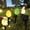 B, variant on Outdoor Solar Easter Egg Courtyard Decoration Ambient Light Garden Layout Night Light String of Lights Outdoor Christmas Star Light Fixtures Ceiling Mount String of Lights Battery Operated with Timer