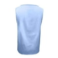 thumbnail image 5 of Lixiuxyad Tank Tops for Women Women Fashion Solid Satin Tank Casual V Neck Silk Sleeveless Tank,Blue, 5 of 5