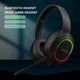 thumbnail image 2 of Auriculares Bluetooth, Auriculares inalámbricos, Auriculares Bluetooth supraaurales L800 con iluminación LED, Auriculares inalámbricos plegables de baja latencia con micrófono y función de respiración, 2 of 9