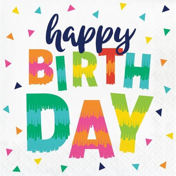 Creative Converting Fiesta Fun Napkins, 16 ct