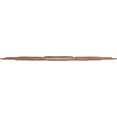 thumbnail image 3 of Ekena Millwork 34" OD x 13" ID x 3/8" T Reims Wood Fretwork Pierced Ceiling Medallion, Walnut, 3 of 3