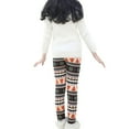thumbnail image 3 of Girls Winter Floral Warm Leggings Kids Christmas Thicken Fleece Tights Pants 2-11 Years, 3 of 6