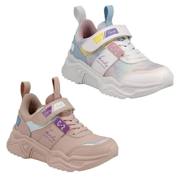 Tenis Niña Sport Corvet Bipack Urbano Comodo Ligero