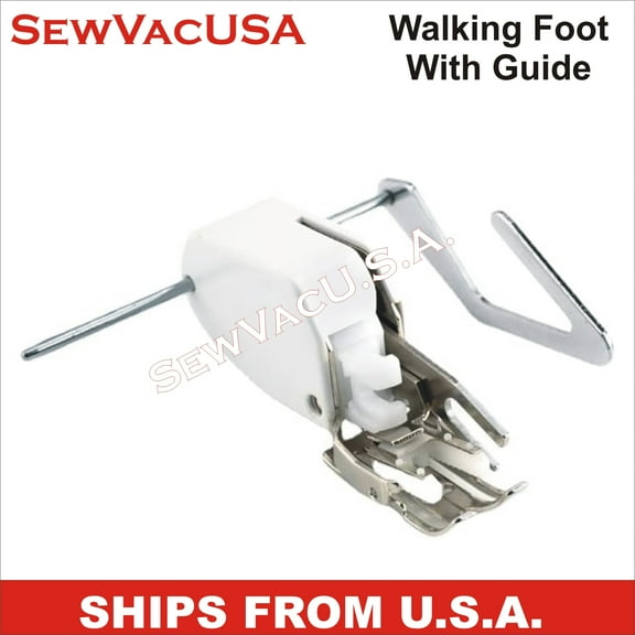 Walking / Evenfeed Foot With Guide Fits SINGER Model HD500 & More See Description