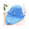 thumbnail image 3 of Microfiber Hair Drying Hat Dryer Absorbent Towel Shower Bath Wrap Cap, 3 of 3