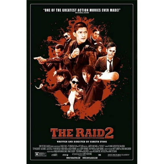The Raid 2 Movie Poster