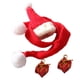 thumbnail image 4 of Conjunto de ropa festiva para muñecas en miniatura, accesorios de paisajismo DIY, sombrero y bufanda. bufanda roja, 4 of 8