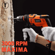 thumbnail image 4 of Taladro rotomartillo BLOOSOM 110V 60Hz Negro/Naranja, 4 of 5