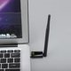thumbnail image 3 of Controlador de tarjeta de red 802.11N 150M, adaptador WiFi USB gratuito, antena de ganancia externa de 5dbi, 3 of 8