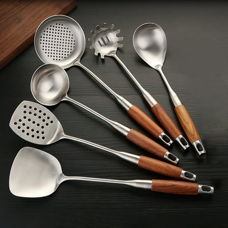 Stainless Steel Utensils 7 Pieces Kitchen Utensil Set For Cooking Walmart Canada