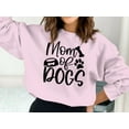 thumbnail image 5 of Mom of Dogs Sweatshirt, Dog Mama Sweatshirt, Dog Mom Gift, Dog Mom Sweatshirt, 5 of 9