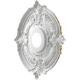 thumbnail image 4 of Ekena Millwork 16"OD x 3 1/2"ID x 1"P Attica Thermoformed PVC Ceiling Medallion (Fits Canopies up to 5 5/8"), Metallic Gold Rush, 4 of 10