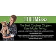 thumbnail image 4 of Chromado Quiet Cordless Lithium Black Clipper Kit Includes 6 Guide Combs, 4 of 7
