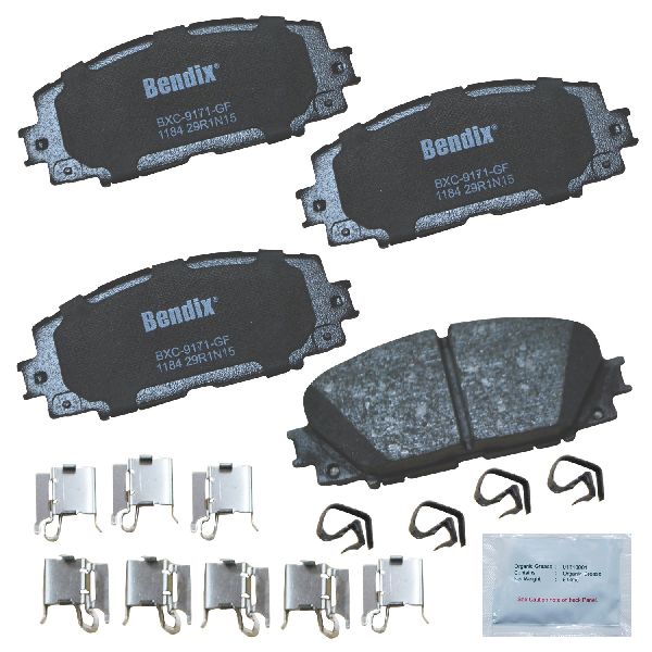 GoParts OE Replacement for 20062018 Toyota Yaris Front Disc Brake Pad Set for Toyota Yaris