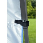 Quik Shade Go Hybrid 7 x 7 Foot Compact Slant Leg Outdoor Pop Up Canopy, Blue