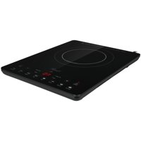 Portable Induction Cooktop Countertop Burner, 1500W Electric Induction Cooker with 15 Temperature Settings, 15 Power Levels, 8 Preset Model