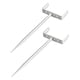 thumbnail image 4 of 2 soportes para bajantes de tuberías de drenaje para RV, resistentes a la corrosión y de carbono. Blanco, 4 of 9