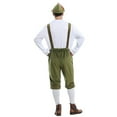 thumbnail image 5 of SWSMCLT Men's 3 Piece Outfit Lederhosen Adjustable Outfit Beers Bavarian Chic Detachable Classic Brown X-Small, 5 of 5