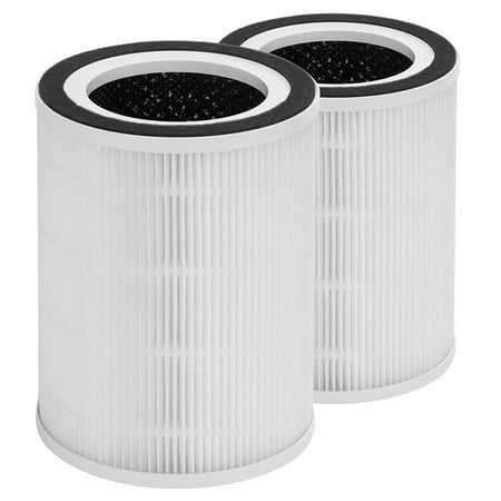 

2Pcs True HEPA Filter Replacement Compatible for / Pro// Pro Air Purifier 3-Stage Filtration Accessories