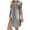 Gray, variant on Antinious Womens Dresses for Party,Ladies Casual Beach Dress,Jean Dress for Women Short Sleeve V-Neck Denim Dress,Gray,XL