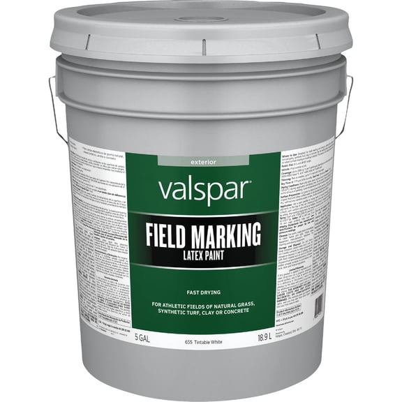 Valspar Paint Field MRKG Latex WHT 5G 655