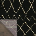 thumbnail image 5 of Nourison Grafix Modern Moroccan Black 3'9" x 5'9" Area Rug, (4' x 6'), 5 of 8