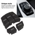 thumbnail image 3 of 5PCS Car Central Control Multimedia Buttons Exquisite  For F20 F21 F22 F23, 3 of 8