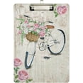 thumbnail image 2 of Coolnut Paris Romantic Flower Bi 12.5"x9" Clipboard, Acrylic Fashion Letter A4 Size Clipboards with Metal Clip for Nurses, Students,Teacher,Women, Man-Gold12x9in, 2 of 7
