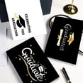 thumbnail image 3 of Graduation Cards Pack – Grad Cards Bulk with Envelopes, Black Gold for College High School(6 Cards with envelopes), 3 of 13