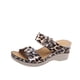 thumbnail image 2 of Zapatillas de cuña para mujer de fondo plano con tacón alto y flores informales retro de verano Wmkox8yii  hj789, 2 of 7