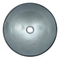 thumbnail image 3 of Gardena Series Deco-Glass Vessel Sink in Brushed Silver, 3 of 5