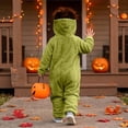 thumbnail image 3 of Guvpev Funny Big Mouth Monster Onesie with Large Comb Prop, Silly Puppet Cosplay Costume, Soft Plush Hooded Jumpsuit Pajamas, Oversized Cozy Fleece Loungewear for Halloween Party & Birthday Gifts, 3 of 9