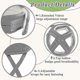 thumbnail image 4 of Anti-fall elderly head helmet thickened soft protective hat adjustable elderly anti-fall head protection hat breathable elderly helmet, 4 of 5
