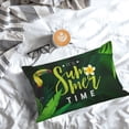 thumbnail image 5 of Gaeub Tropical Summer Vibes Printed Men's Short Pajama Pants, Lightweight Lounge & Sleep Bottoms Keep You Cool-16"x24", 5 of 6