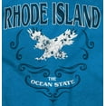 thumbnail image 2 of Rhode Island Ocean State Symbol Women's Graphic T Shirt Tees Brisco Brands M, 2 of 6