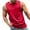 Red Men's Tank Tops, variant on Dagegui Under $10 Men's Sleeveless Mesh Tank Tops Quick Dry Gym Workout Muscle Tee Summer Cooling Athletic Tanks Big and Tall Running Hiking T-Shirts Black,M