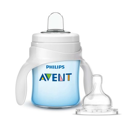 Philips Avent My First Transition Cup Soft Spout Trainer Sippy (The Best Sippy Cup To Transition To From Bottle)