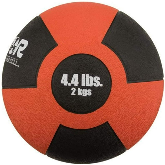 1266290 Haltère 2kg Réacteur Boule de Médecine en Caoutchouc (Rouge)