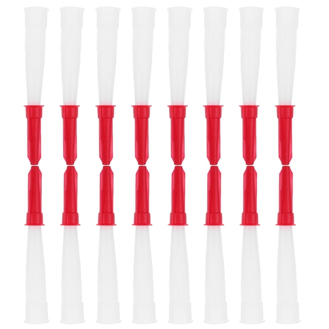 OULII Caulk Nozzle Tips Set 24Pcs Reusable Caulking Nozzle Applicator with PE Material for Sealing Windows Doors
