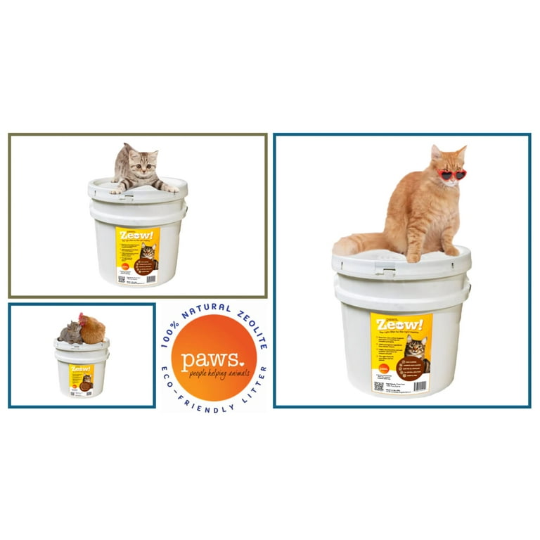 CAT★① Zeolitter - Organic, Low Dust, Odor Control, Ammonia Blocker