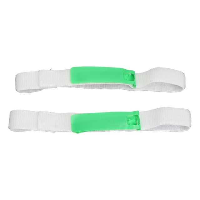 Catheter Leg Support Strap, Adjustable Catheter Leg Strap Elastic Fabric 2pcs Slipless Green for Urinary Catheter