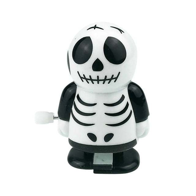 Assortiment de Jouets à Remontoir d'Halloween, Crâne Pirate Fantaisie avec Globe Oculaire Sauteur, Remplissages de Sacs-Cadeaux pour Enfants pour la Cueillette Ou les Friandises